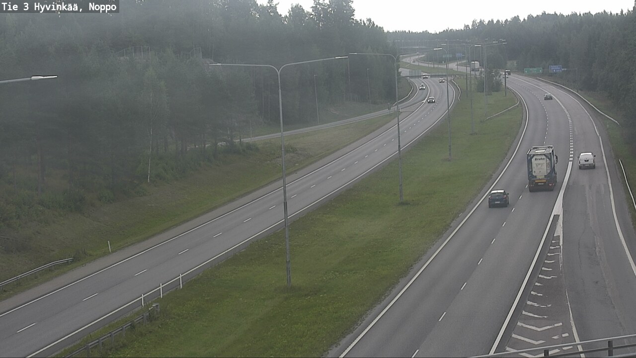 Weather Camera Image Road 3 Hyvinkää, Noppo, Hyvinkää, Uusimaa