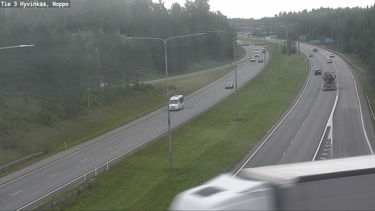 Weather Camera Image Road 3 Hyvinkää, Noppo, Hyvinkää, Uusimaa
