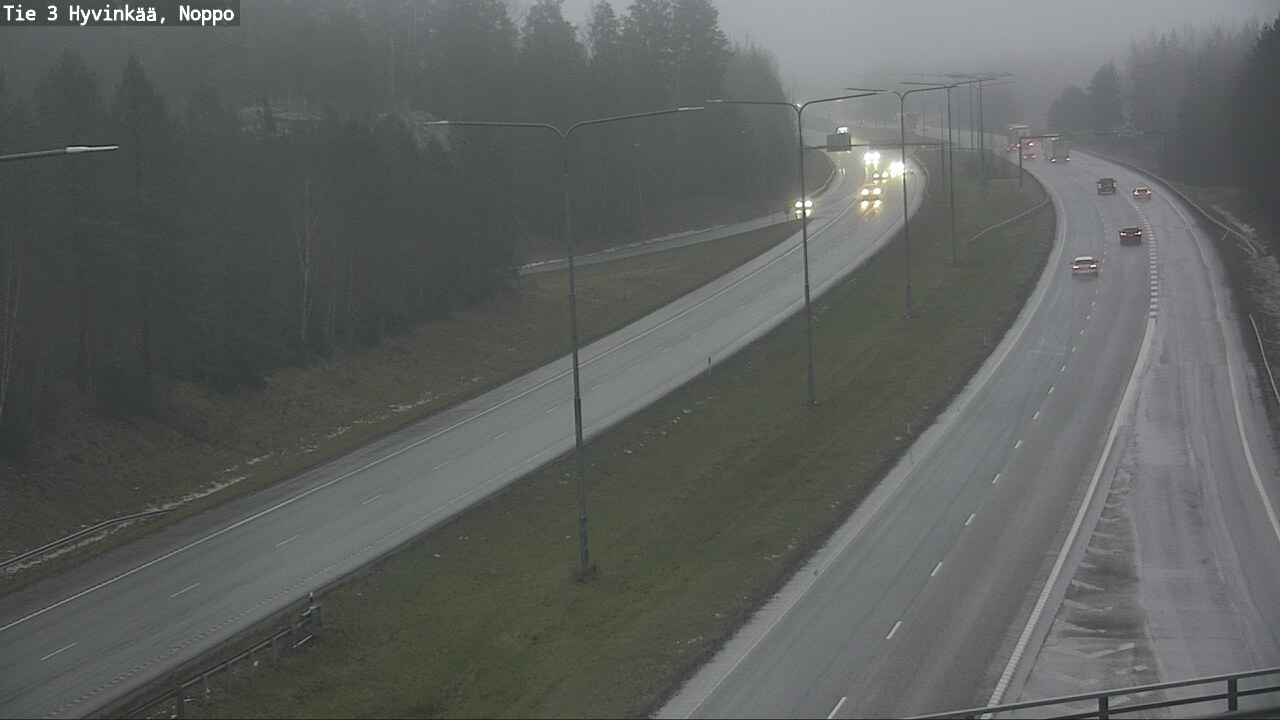 Weather Camera Image Road 3 Hyvinkää, Noppo, Hyvinkää, Uusimaa