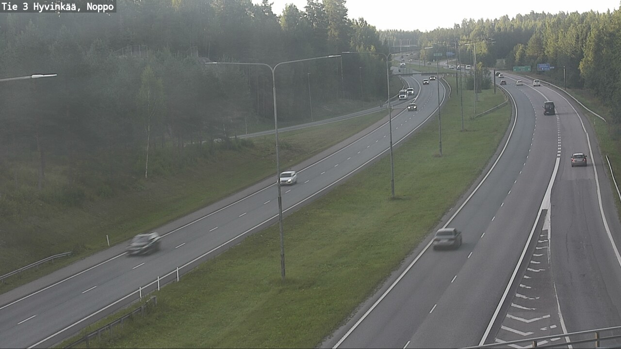 Weather Camera Image Road 3 Hyvinkää, Noppo, Hyvinkää, Uusimaa