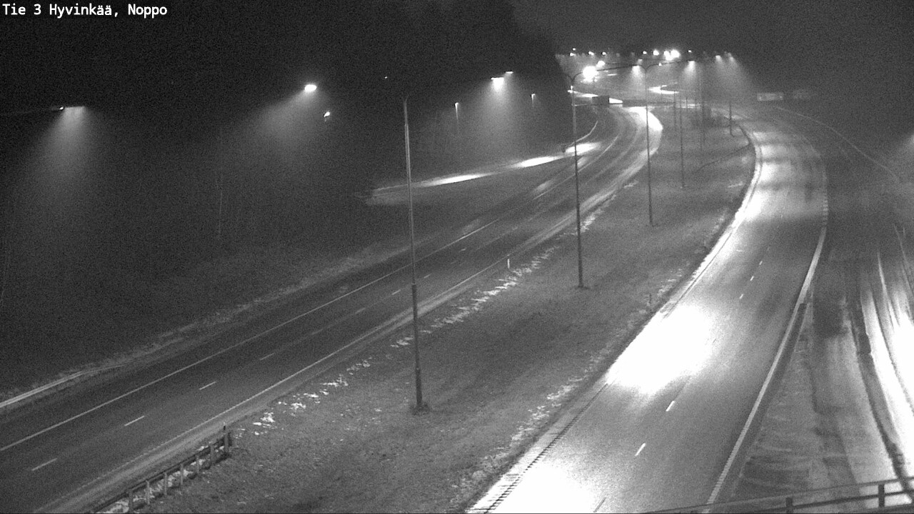 Weather Camera Image Väg 3 Hyvinge, Noppo, Hyvinkää, Uusimaa