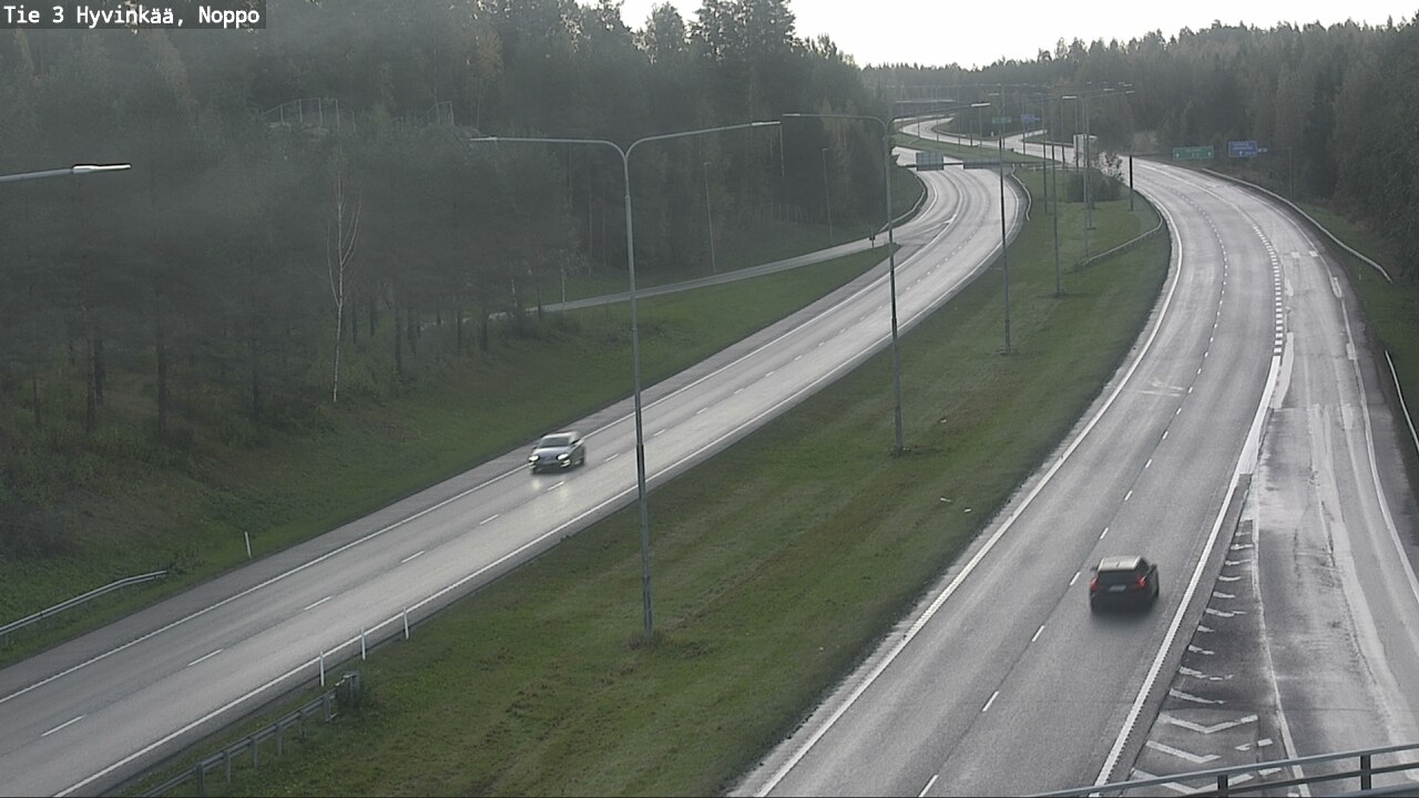 Weather Camera Image Väg 3 Hyvinge, Noppo, Hyvinkää, Uusimaa
