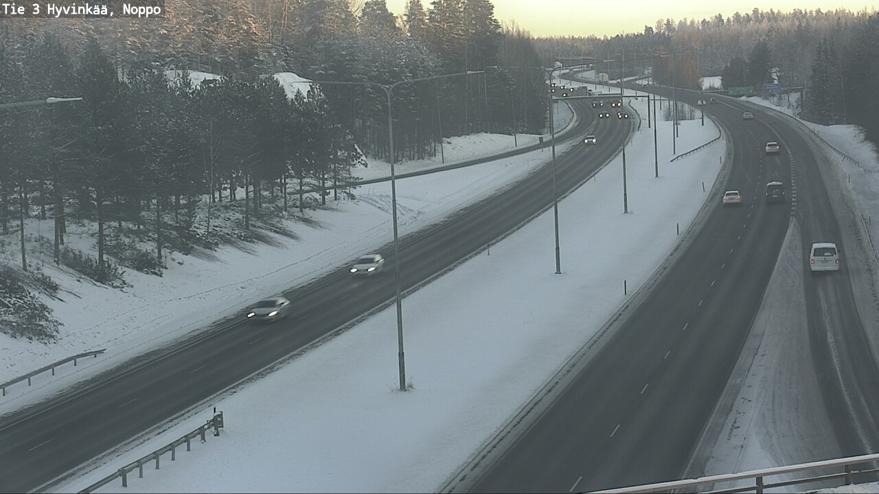 Weather Camera Image Road 3 Hyvinkää, Noppo, Hyvinkää, Uusimaa