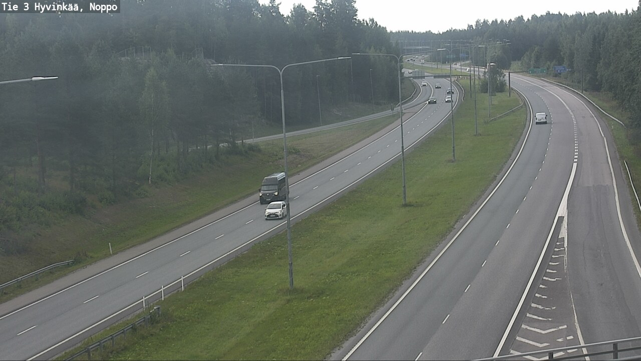 Weather Camera Image Road 3 Hyvinkää, Noppo, Hyvinkää, Uusimaa