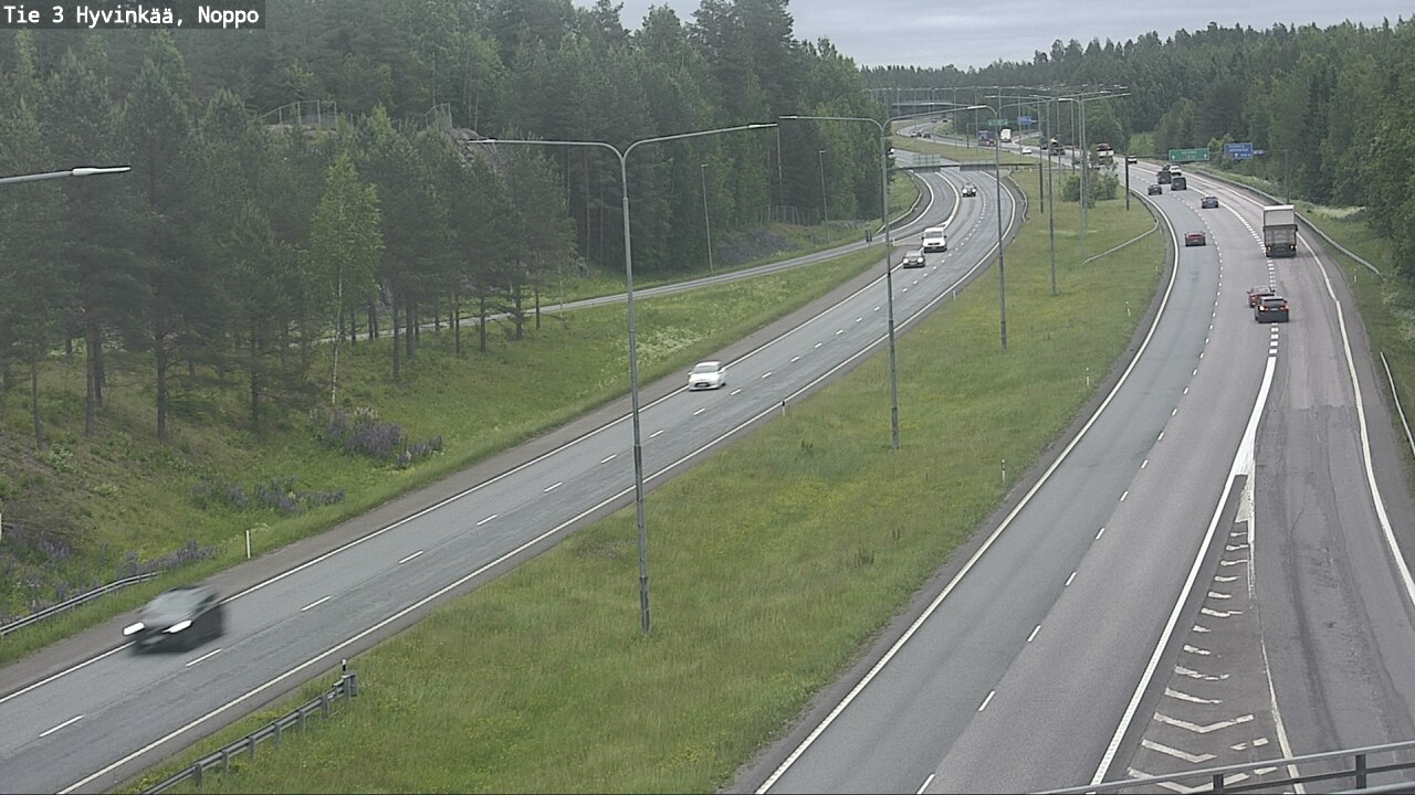 Weather Camera Image Road 3 Hyvinkää, Noppo, Hyvinkää, Uusimaa