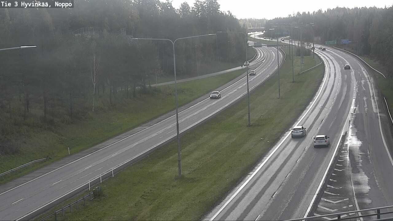 Weather Camera Image Road 3 Hyvinkää, Noppo, Hyvinkää, Uusimaa
