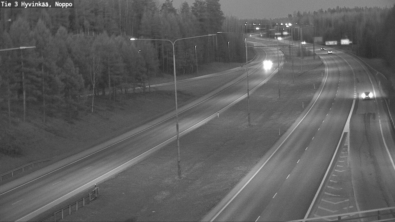Weather Camera Image Väg 3 Hyvinge, Noppo, Hyvinkää, Uusimaa