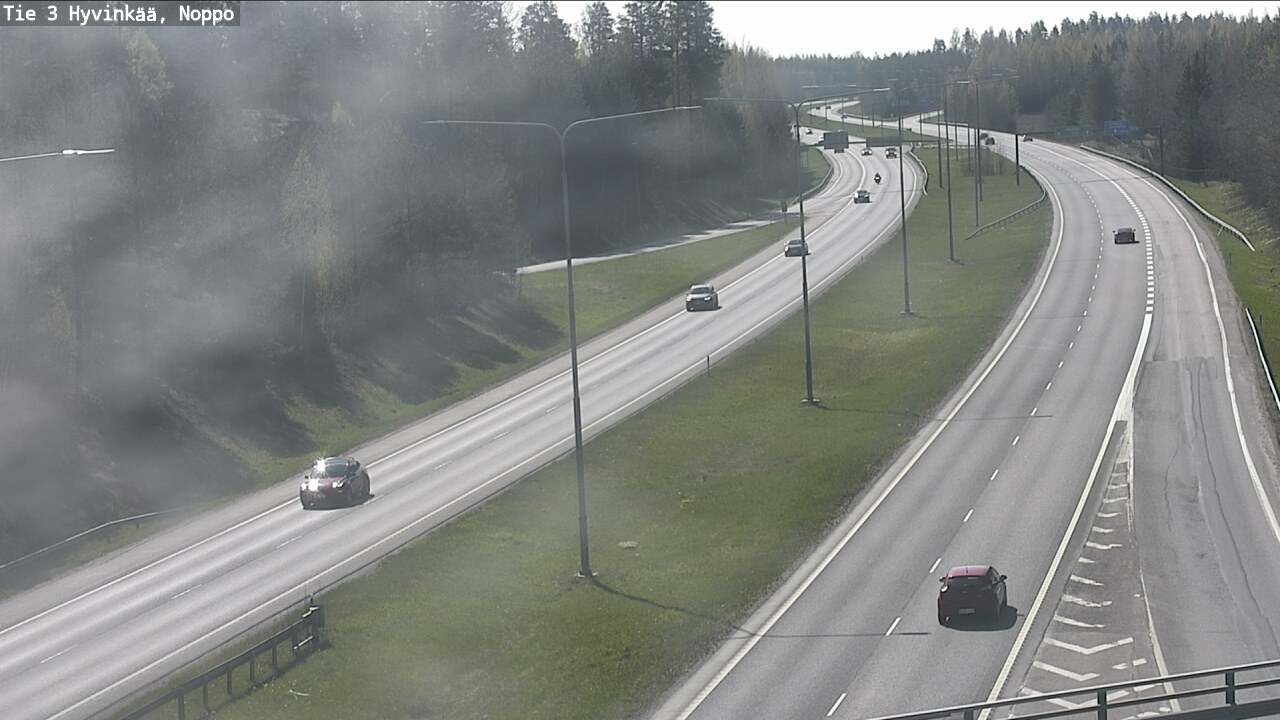 Weather Camera Image Road 3 Hyvinkää, Noppo, Hyvinkää, Uusimaa