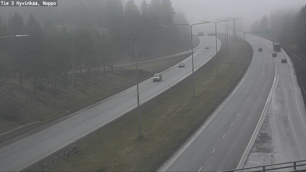Weather Camera Image Road 3 Hyvinkää, Noppo, Hyvinkää, Uusimaa