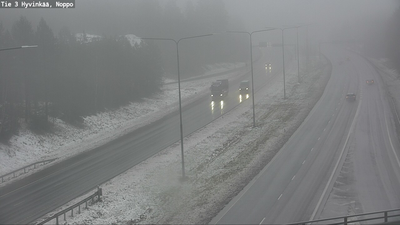 Weather Camera Image Väg 3 Hyvinge, Noppo, Hyvinkää, Uusimaa