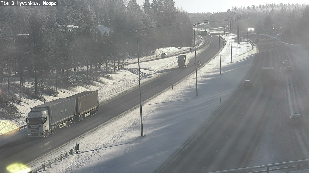 Weather Camera Image Väg 3 Hyvinge, Noppo, Hyvinkää, Uusimaa