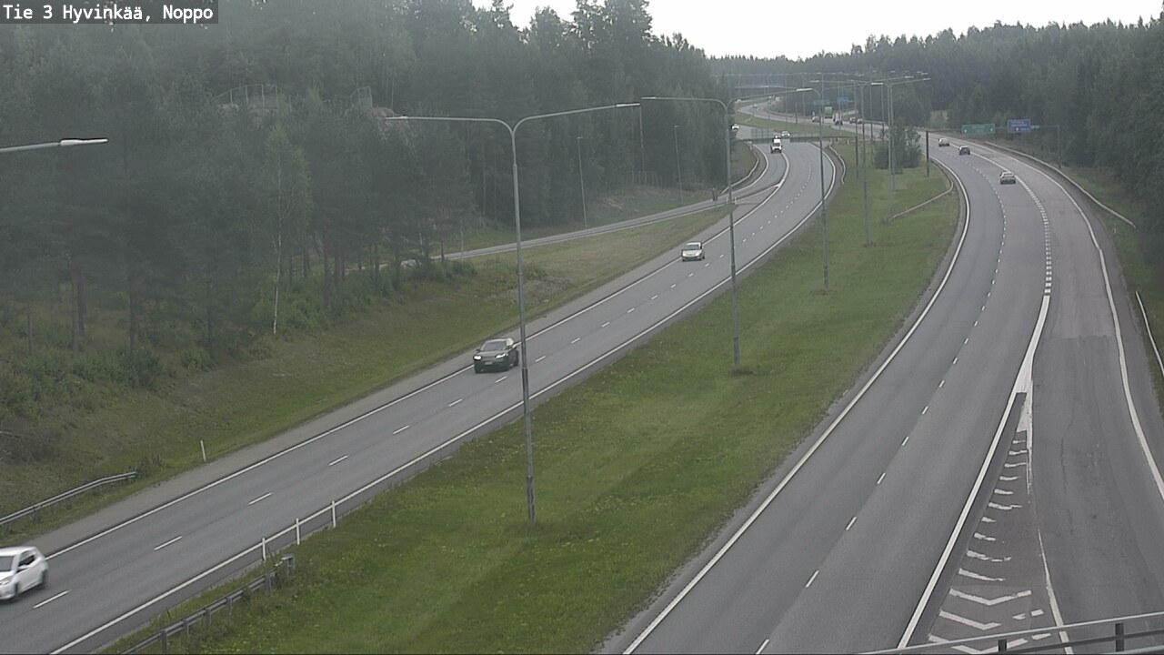 Weather Camera Image Road 3 Hyvinkää, Noppo, Hyvinkää, Uusimaa