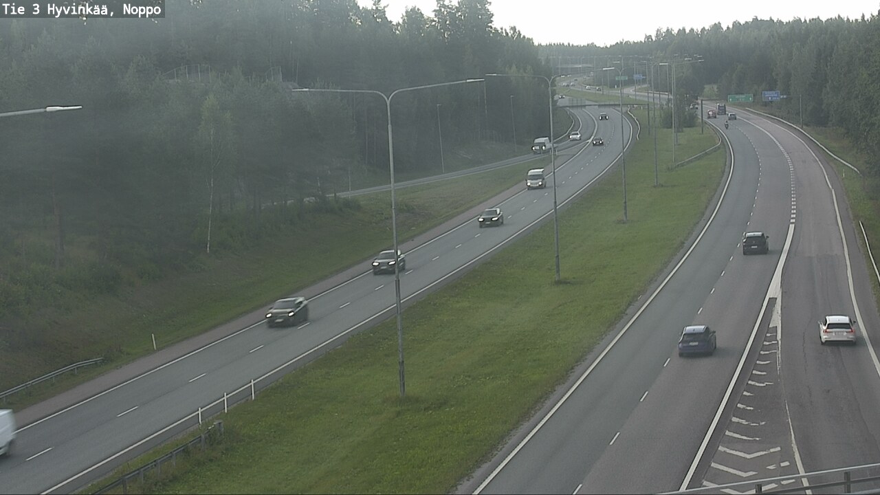 Weather Camera Image Road 3 Hyvinkää, Noppo, Hyvinkää, Uusimaa