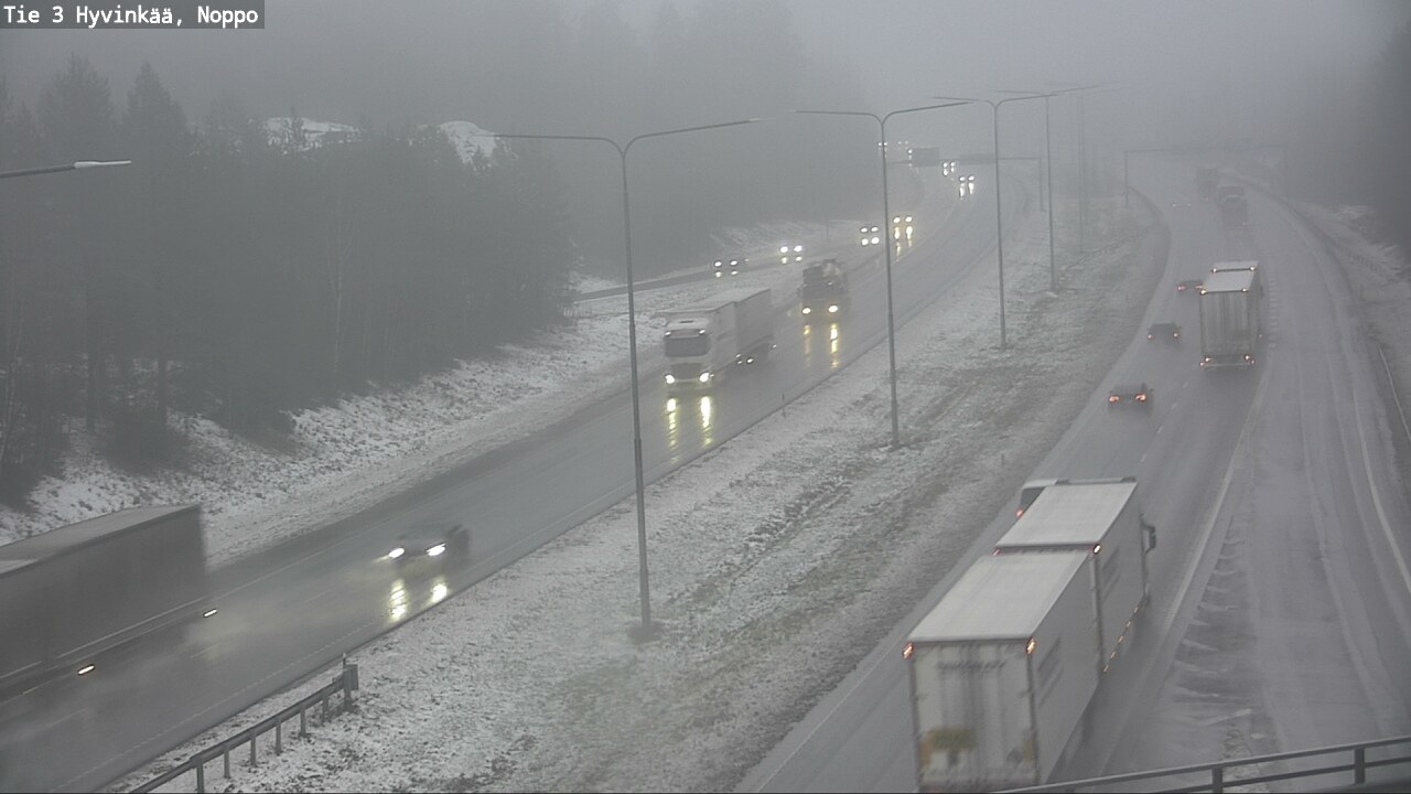 Weather Camera Image Väg 3 Hyvinge, Noppo, Hyvinkää, Uusimaa