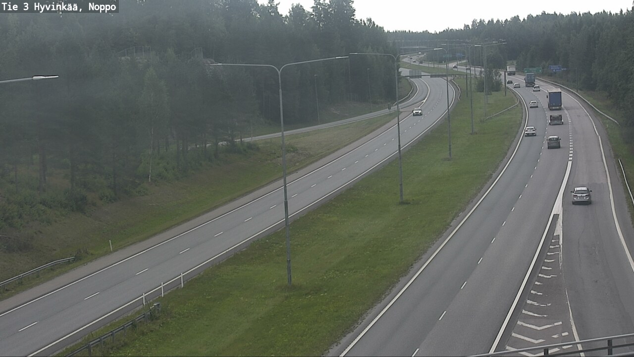 Weather Camera Image Road 3 Hyvinkää, Noppo, Hyvinkää, Uusimaa