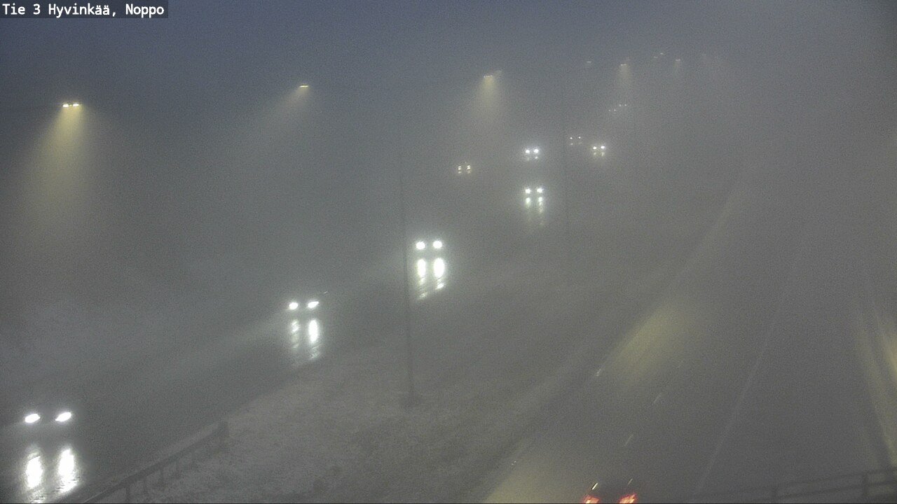 Weather Camera Image Väg 3 Hyvinge, Noppo, Hyvinkää, Uusimaa