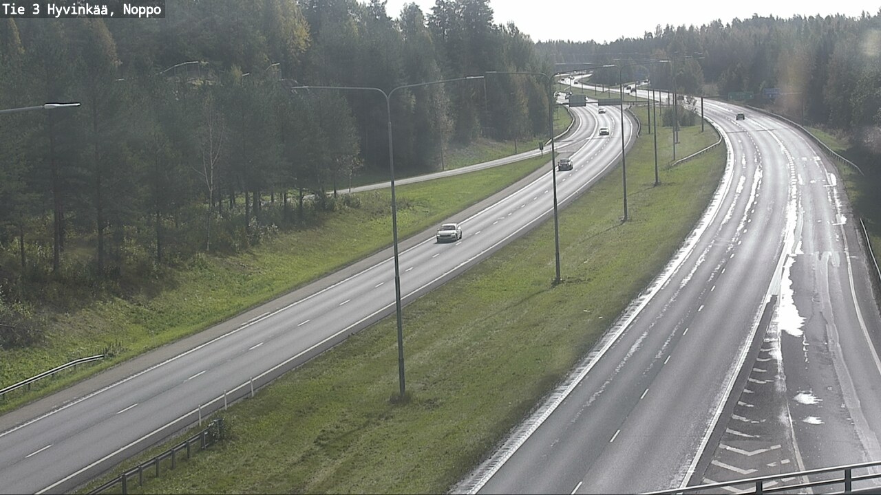 Weather Camera Image Road 3 Hyvinkää, Noppo, Hyvinkää, Uusimaa