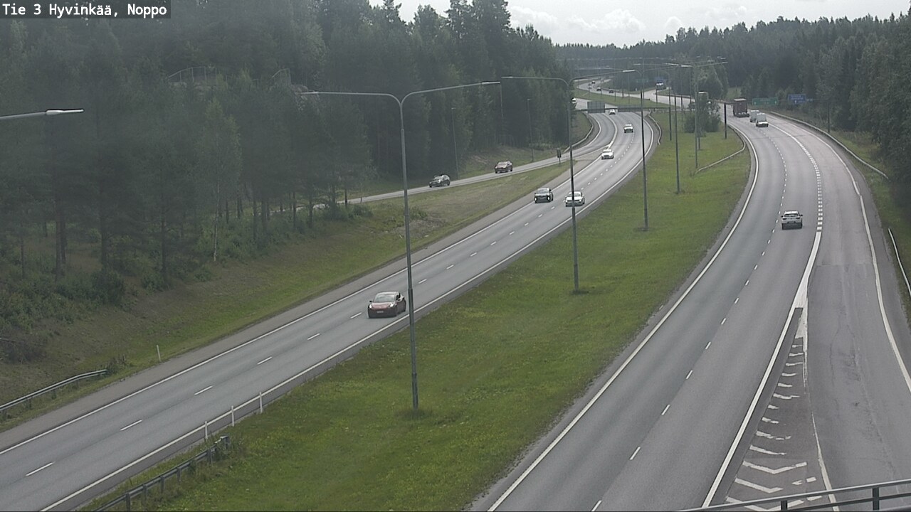 Weather Camera Image Road 3 Hyvinkää, Noppo, Hyvinkää, Uusimaa