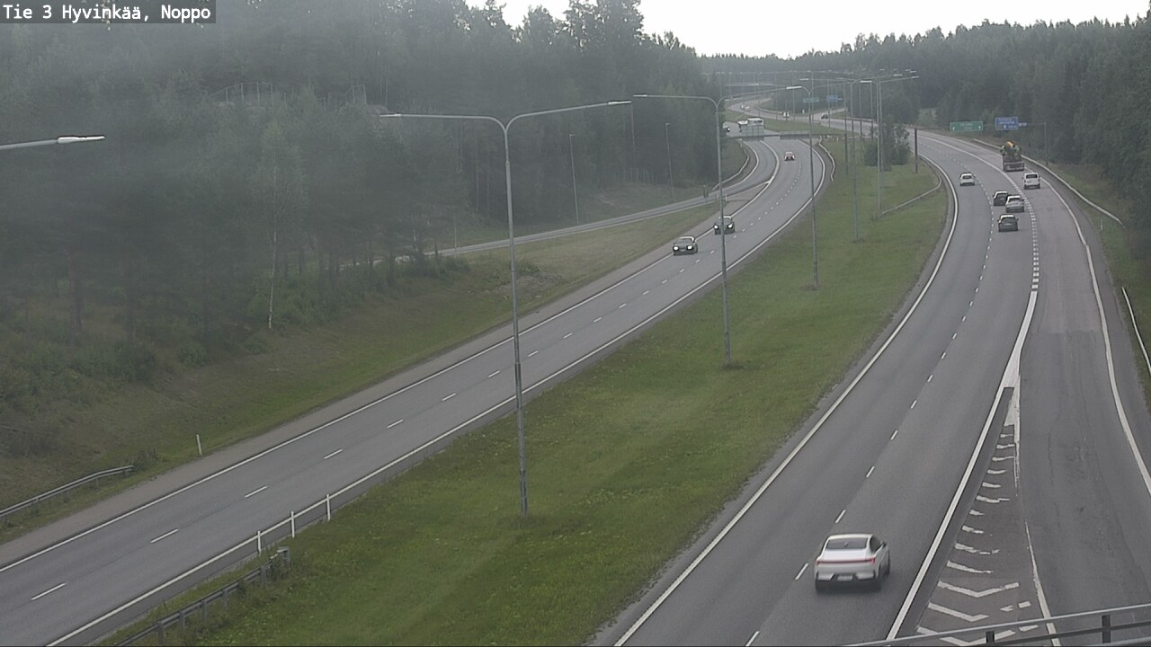 Weather Camera Image Road 3 Hyvinkää, Noppo, Hyvinkää, Uusimaa