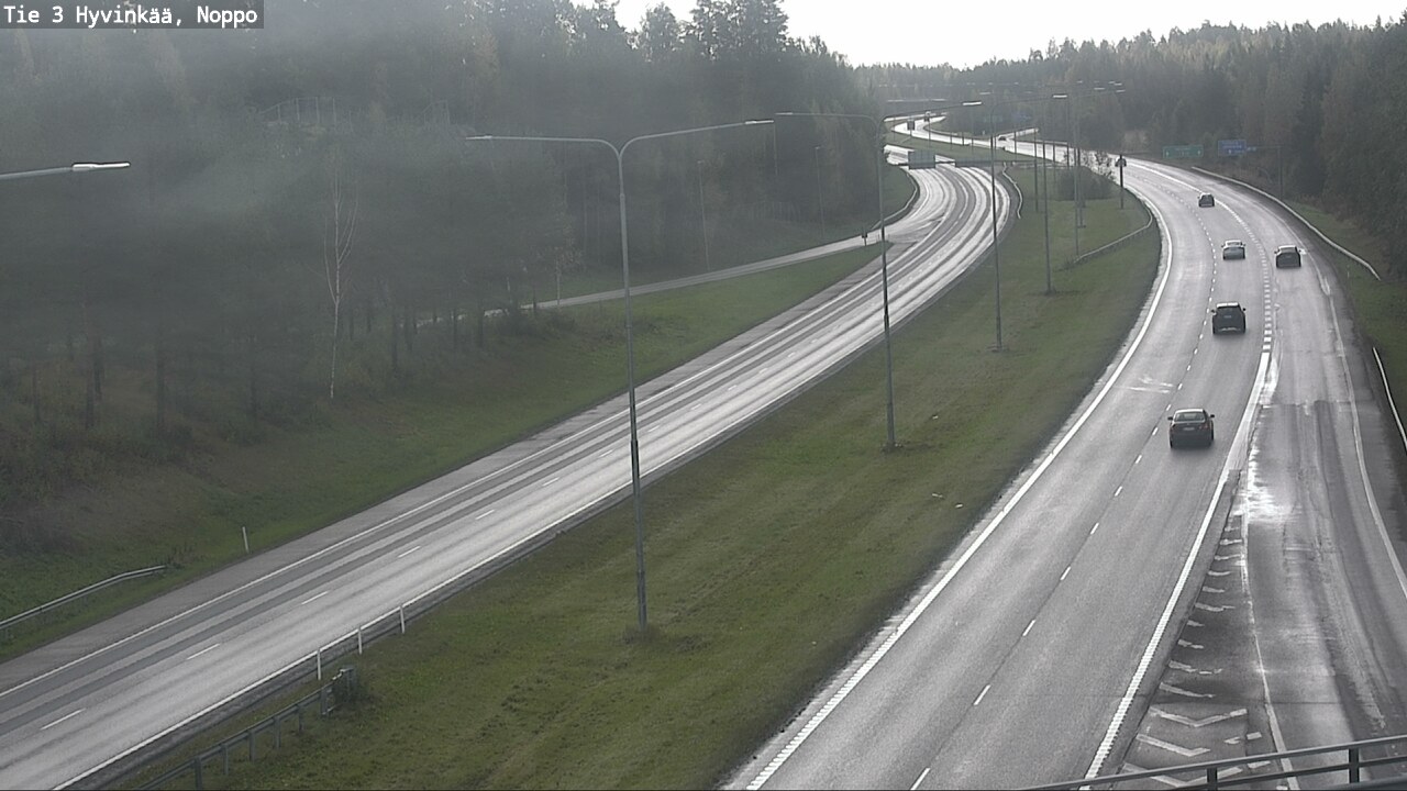Weather Camera Image Road 3 Hyvinkää, Noppo, Hyvinkää, Uusimaa