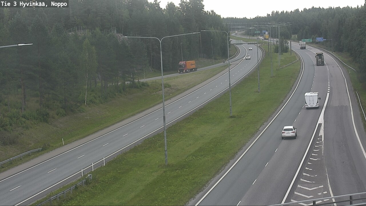 Weather Camera Image Road 3 Hyvinkää, Noppo, Hyvinkää, Uusimaa