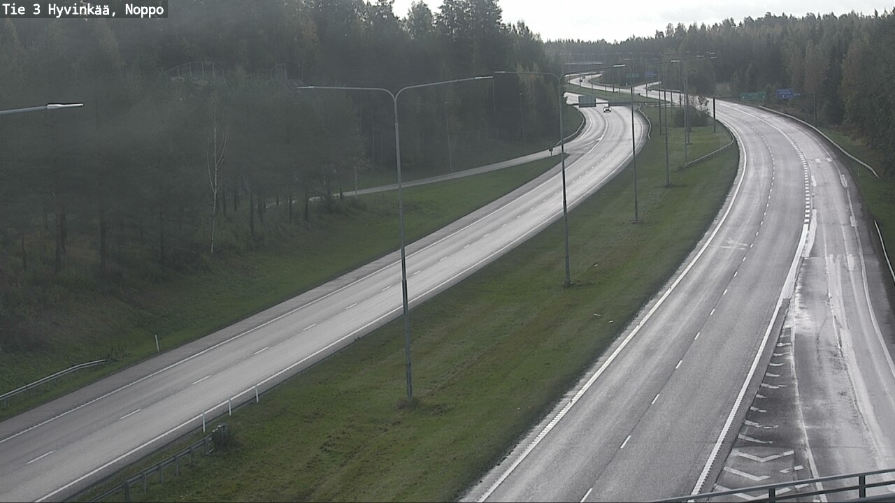 Weather Camera Image Väg 3 Hyvinge, Noppo, Hyvinkää, Uusimaa