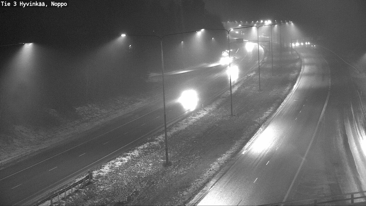 Weather Camera Image Väg 3 Hyvinge, Noppo, Hyvinkää, Uusimaa