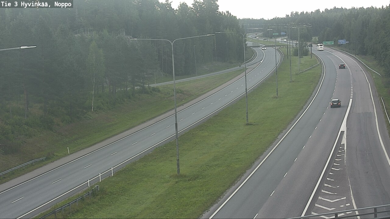 Weather Camera Image Road 3 Hyvinkää, Noppo, Hyvinkää, Uusimaa