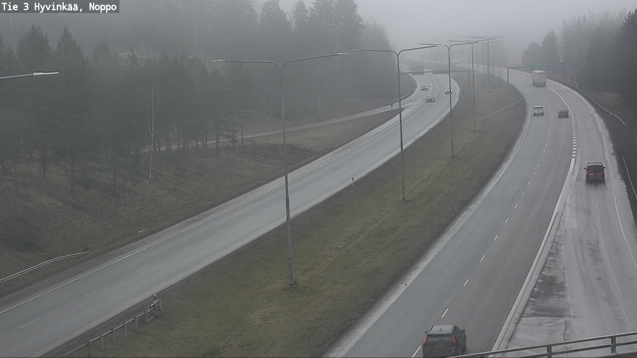 Weather Camera Image Road 3 Hyvinkää, Noppo, Hyvinkää, Uusimaa