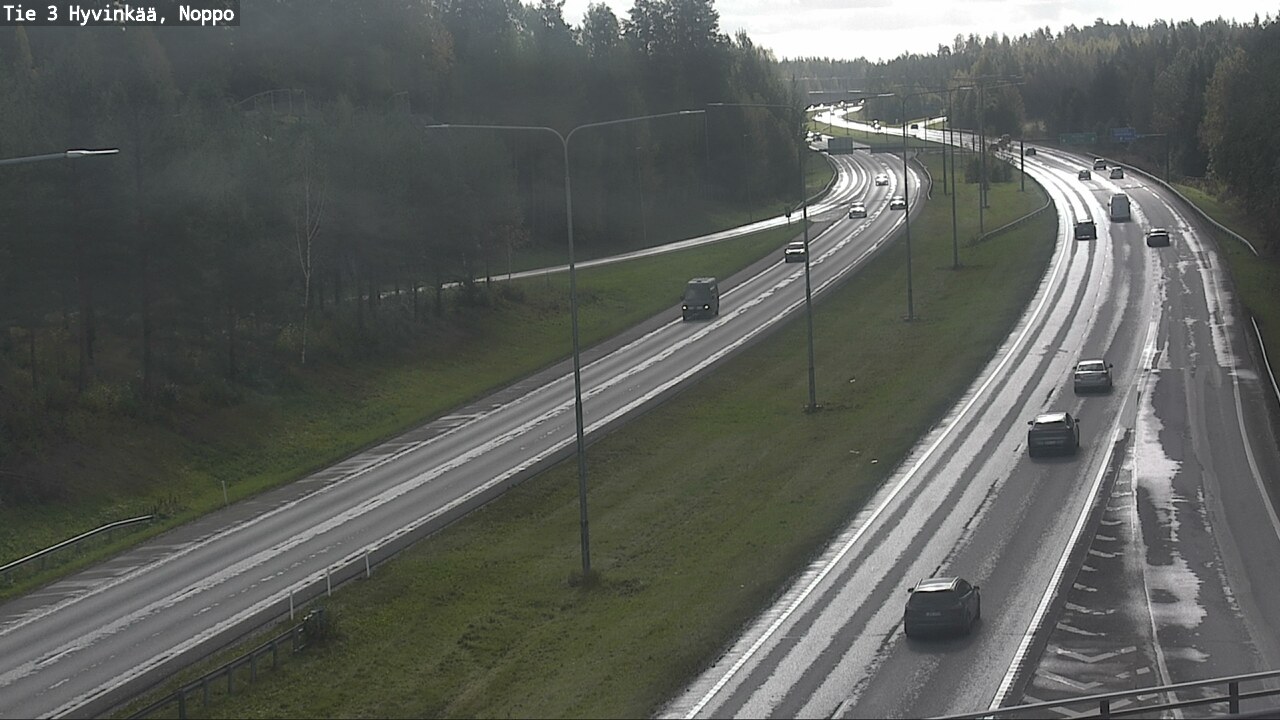 Weather Camera Image Road 3 Hyvinkää, Noppo, Hyvinkää, Uusimaa