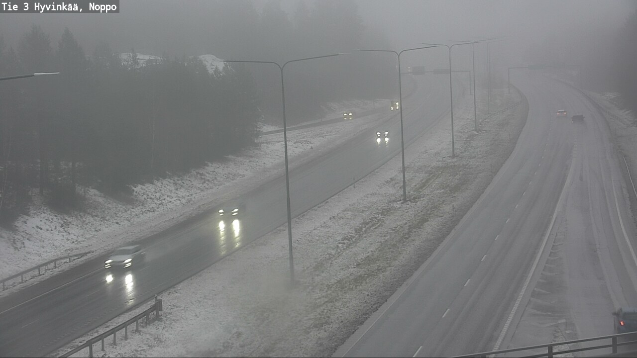 Weather Camera Image Väg 3 Hyvinge, Noppo, Hyvinkää, Uusimaa