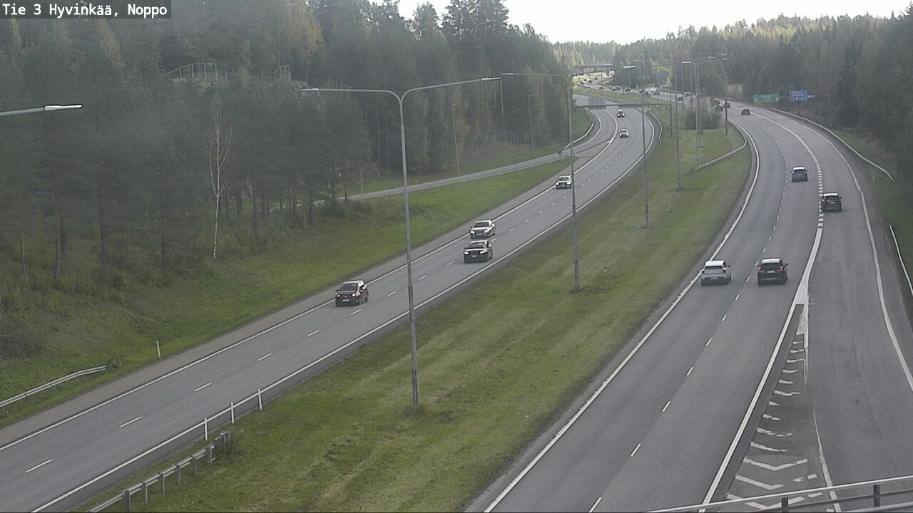 Weather Camera Image Road 3 Hyvinkää, Noppo, Hyvinkää, Uusimaa