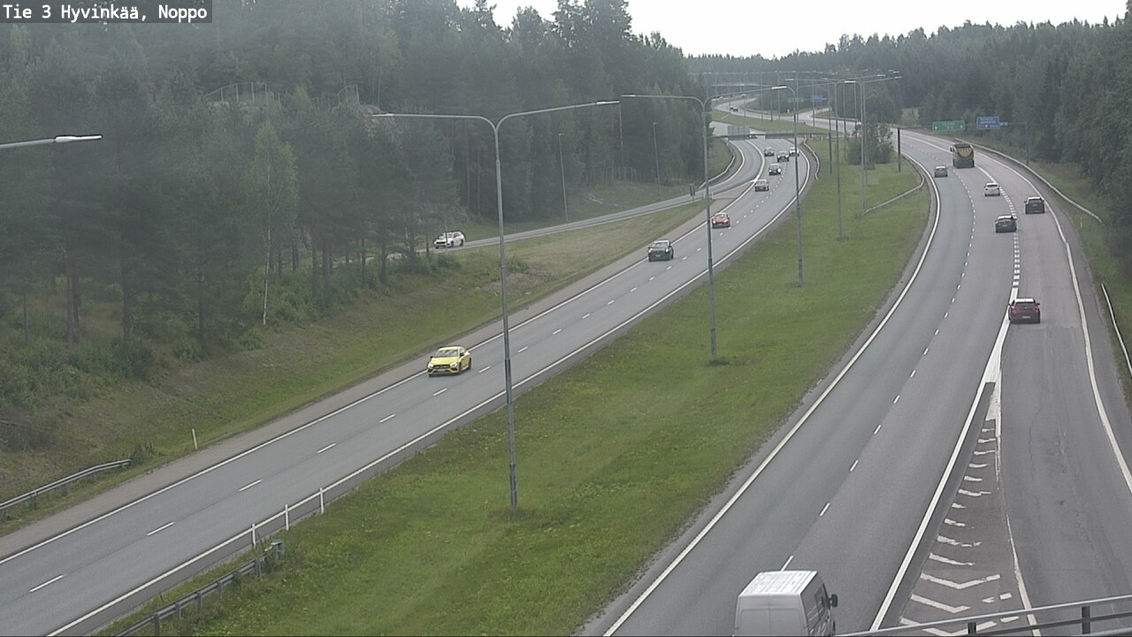 Weather Camera Image Road 3 Hyvinkää, Noppo, Hyvinkää, Uusimaa