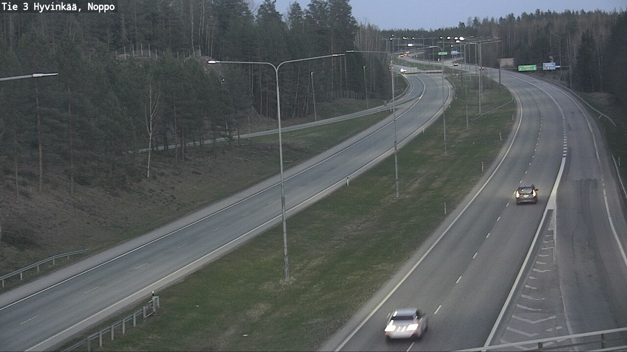 Weather Camera Image Väg 3 Hyvinge, Noppo, Hyvinkää, Uusimaa