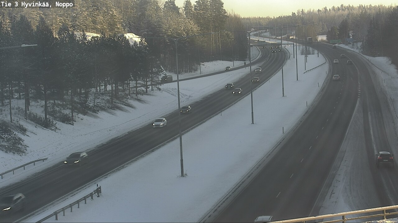 Weather Camera Image Road 3 Hyvinkää, Noppo, Hyvinkää, Uusimaa