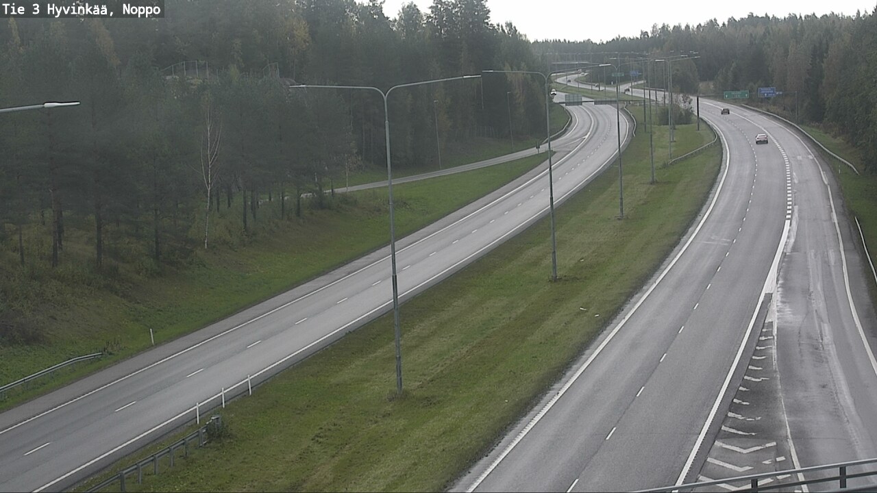Weather Camera Image Väg 3 Hyvinge, Noppo, Hyvinkää, Uusimaa