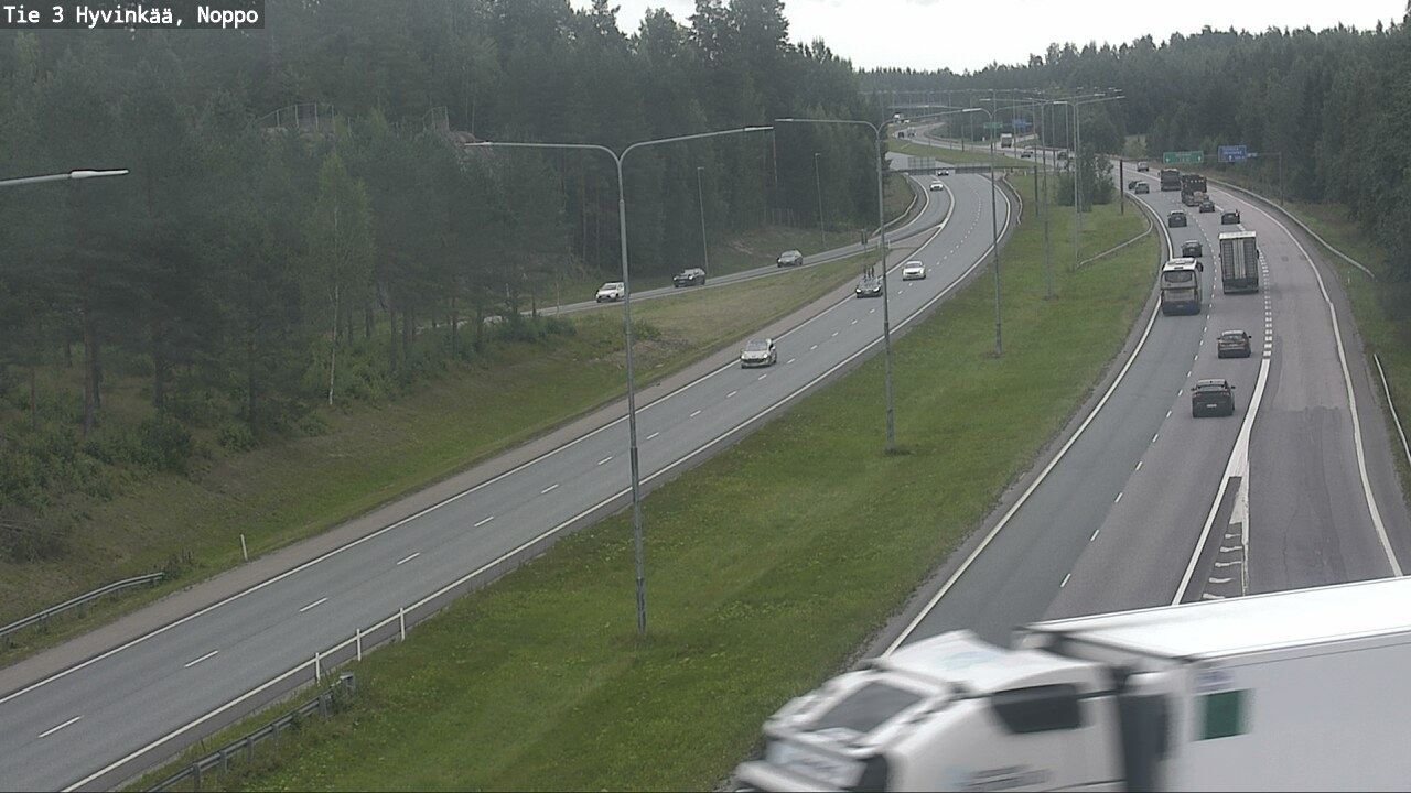 Weather Camera Image Road 3 Hyvinkää, Noppo, Hyvinkää, Uusimaa