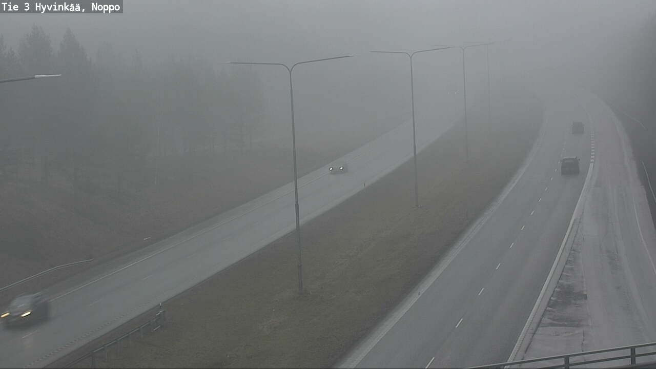 Weather Camera Image Väg 3 Hyvinge, Noppo, Hyvinkää, Uusimaa