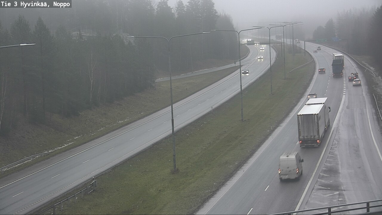 Weather Camera Image Road 3 Hyvinkää, Noppo, Hyvinkää, Uusimaa