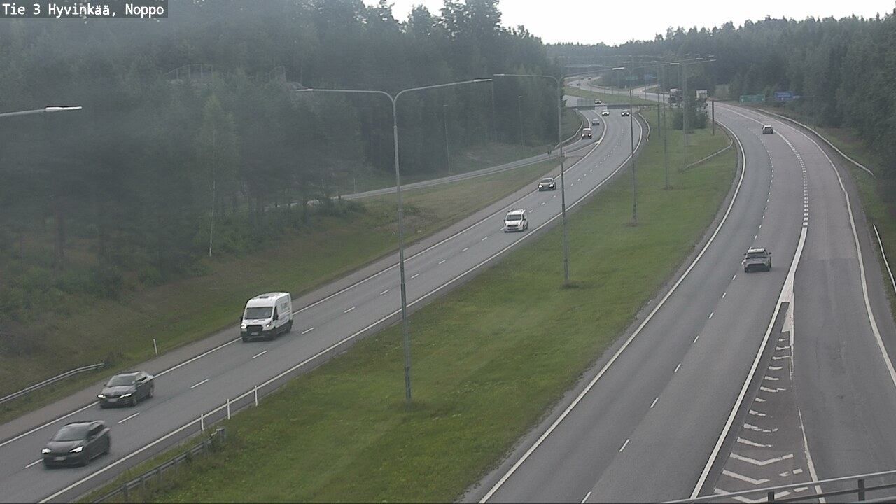 Weather Camera Image Road 3 Hyvinkää, Noppo, Hyvinkää, Uusimaa
