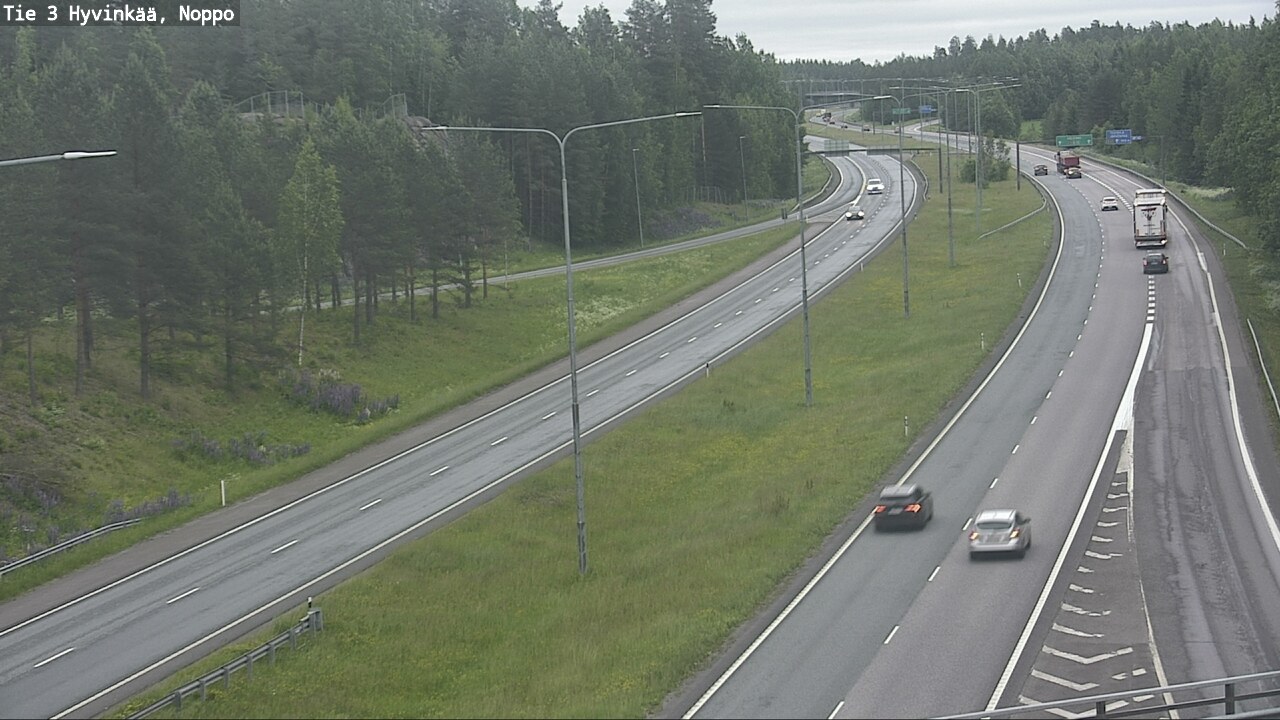 Weather Camera Image Road 3 Hyvinkää, Noppo, Hyvinkää, Uusimaa