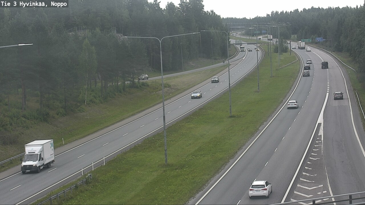 Weather Camera Image Road 3 Hyvinkää, Noppo, Hyvinkää, Uusimaa