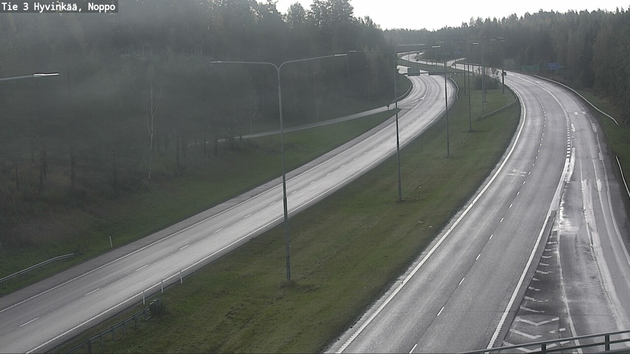 Weather Camera Image Väg 3 Hyvinge, Noppo, Hyvinkää, Uusimaa