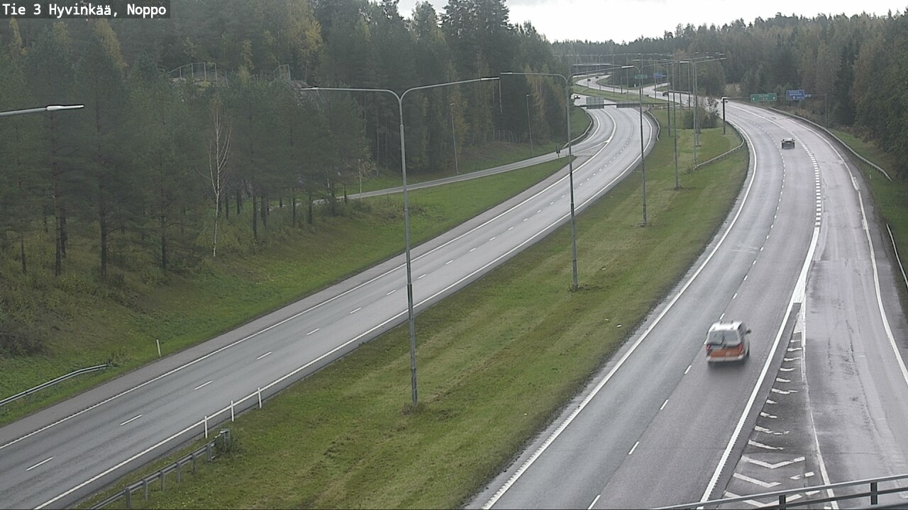 Weather Camera Image Väg 3 Hyvinge, Noppo, Hyvinkää, Uusimaa