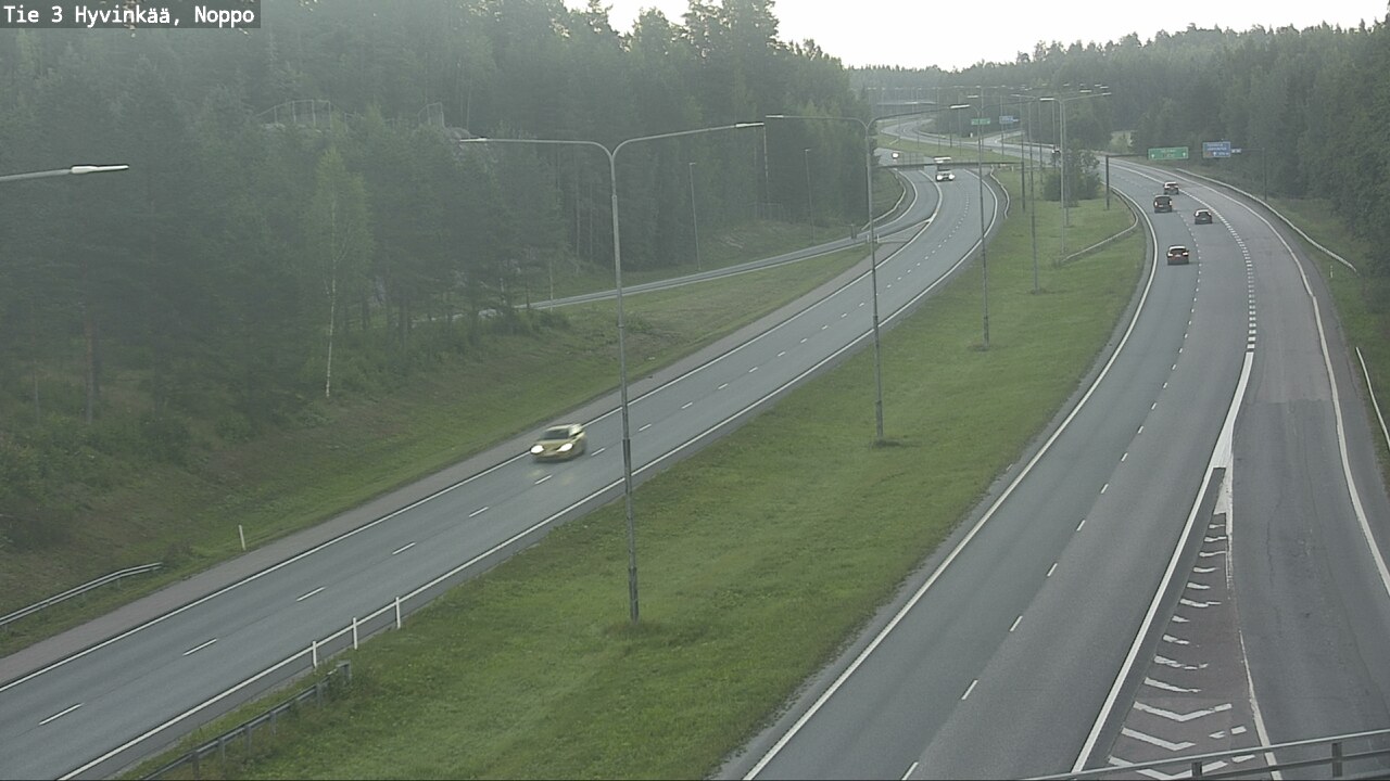 Weather Camera Image Road 3 Hyvinkää, Noppo, Hyvinkää, Uusimaa