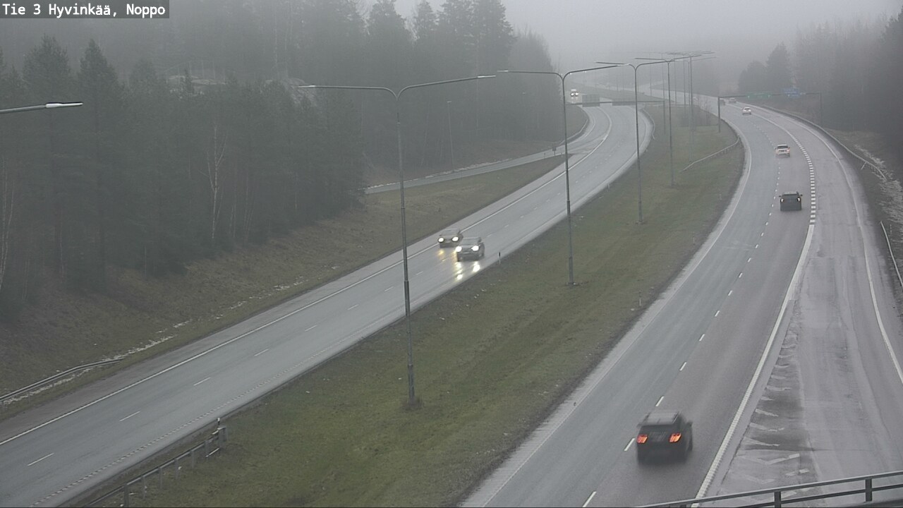 Weather Camera Image Road 3 Hyvinkää, Noppo, Hyvinkää, Uusimaa