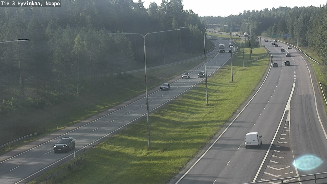 Weather Camera Image Road 3 Hyvinkää, Noppo, Hyvinkää, Uusimaa