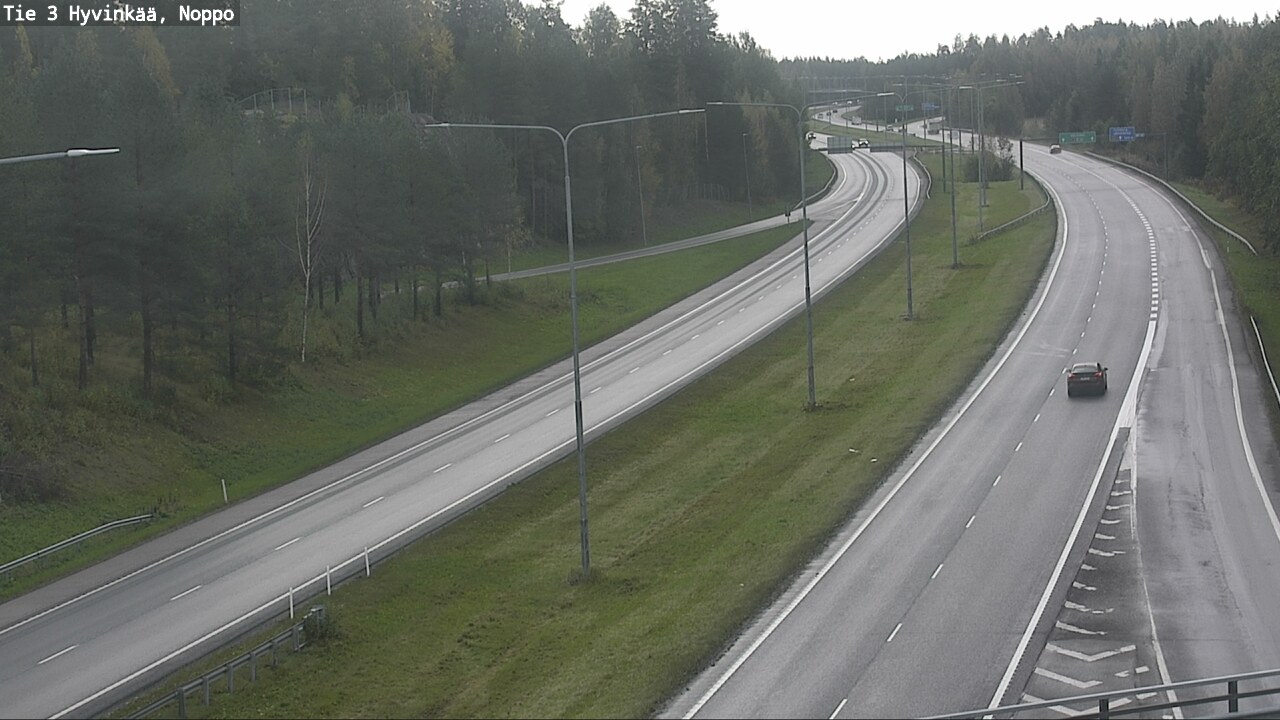 Weather Camera Image Road 3 Hyvinkää, Noppo, Hyvinkää, Uusimaa