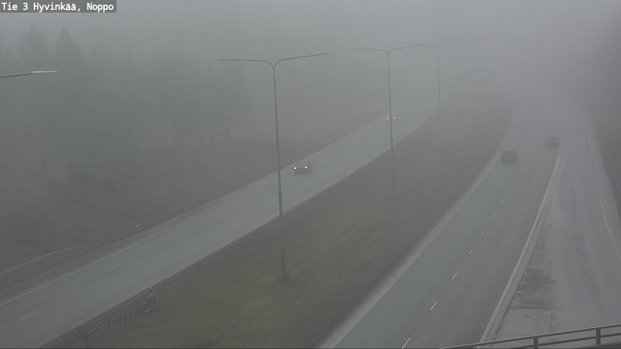 Weather Camera Image Road 3 Hyvinkää, Noppo, Hyvinkää, Uusimaa