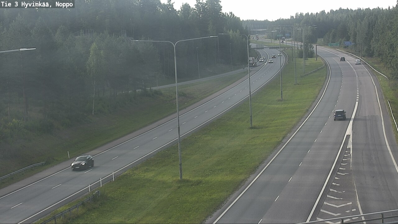 Weather Camera Image Road 3 Hyvinkää, Noppo, Hyvinkää, Uusimaa